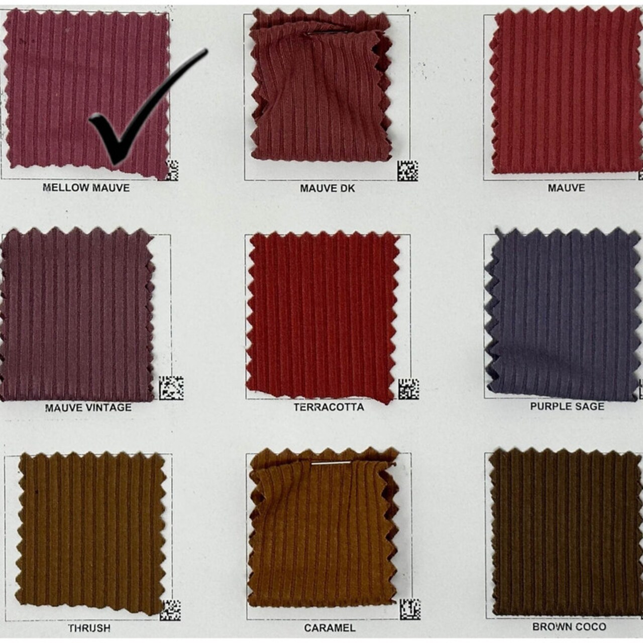 1 Yard Soft 4x2 Yummy Brushed Rib Knit Fabric for Tops, Dresses, Loungewear 58/60'' Inches Wide